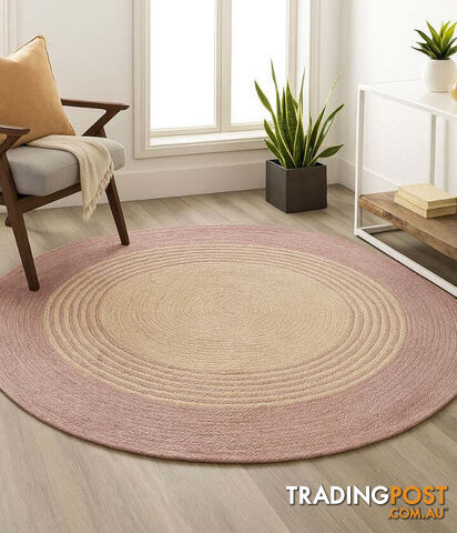 Juno Pink Border 200 Circle - CJUNO456-PINK