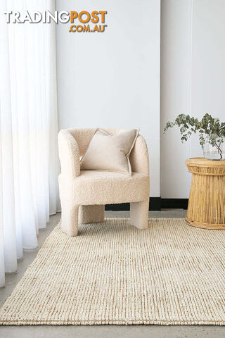 Madras Marlo White Rug 225X155CM - MAD-MARLO-WHT-225X155