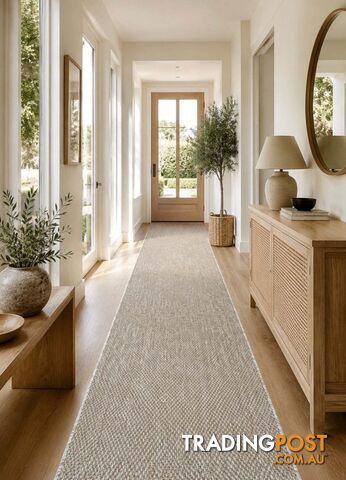 Malia Sand Hallway Runner Non-Slip 67cm Wide 2.5M - CHINO 20022 SAND 67CM - photo 4 of 8