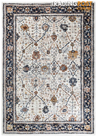 Parade Rug 160x230cm - FLO-B0113A-NAVY-160X230