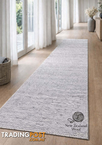Lani Smoke Hallway Runner 80CM Wide 12.5M