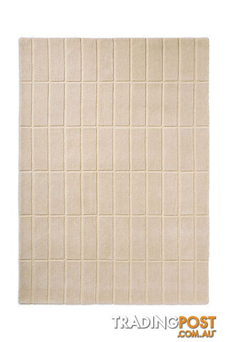 Marimekko Tiiliskivi Natural White 132901 Rug 350X250CM - BC-MKO-132901-350X250