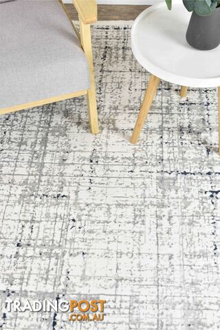 Narora Tiger White Rug 280X380CM - ARORA-25406A-BLUE-CREAM-280X380