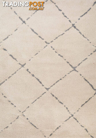 Luana 4 Ivory Grey Rug 200 x 290CM - CLUANA4155-IVORYGREY