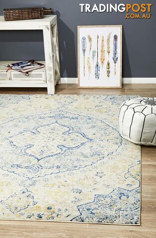 Museum Tyler Sky Blue Rug 330X240CM - MUS-867-SKY-330X240