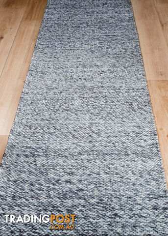 Lani Dark Grey Hallway Runner 80CM Wide 11.5M - Park Lane Dark Grey 80cm Runner