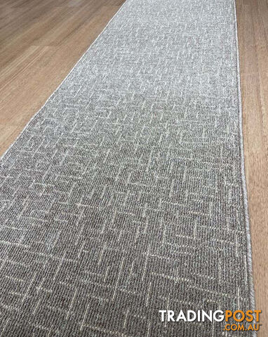 Roma Urban Mocha Cream Hallway Runner 67CM Wide 2.5M - 0910 Urban 03 Des.803...
