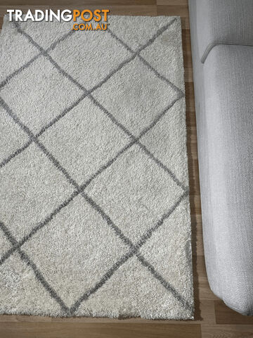 Fleur Ivory Silver Rug 200 x 290CM - CFLURRY1015-IVSILVER