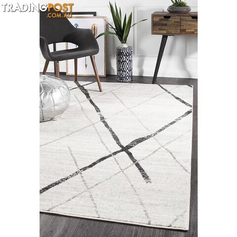 Oasis 452 Grey Contemporary Rug 230X160cm - OAS-452-GREY-230X160