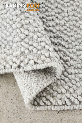 Evoke Shine Silver Transitional Round Rug 200X200CM - EVO-252-SIL-200X200 - photo 1 of 9