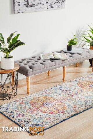 Evoke Carnival White Transitional Runner Rug 300X80CM - EVO-254-WHI-300X80 - photo 2 of 17
