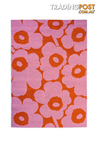 Marimekko Unikko Pink Orange Outdoor 434302 Rug 280X200CM -...