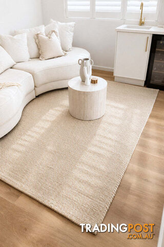 Allure Wheat Mist Wool Rug 190x280cm - ALL-WHEAT-MIST-190X280