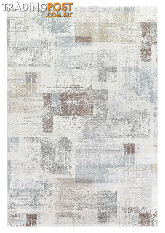 Venue Squares Earth Rug 80x150cm - AVENUE-34090-6262-80X150