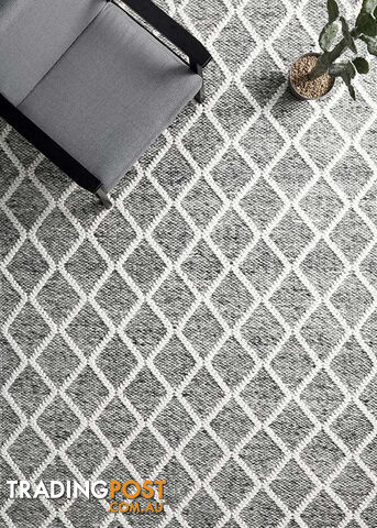 Huxley Grey Rug 280X190CM - HUX-GREY-280X190