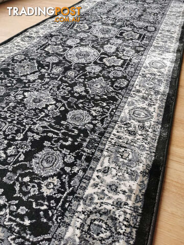 Traditional Hall Runner Verona Fume 9641 80CM Wide 1m - Verona 9641 Fume - photo 3 of 5