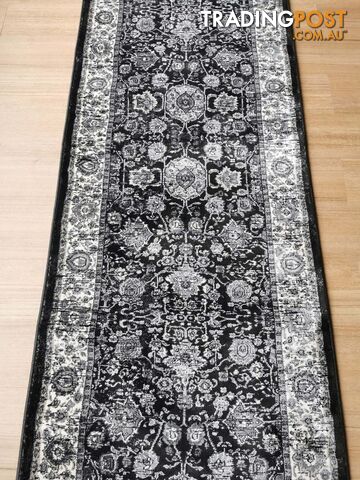 Traditional Hall Runner Verona Fume 9641 80CM Wide 1m - Verona 9641 Fume - photo 4 of 5