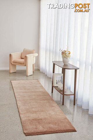 Diva Mocha Mousse Runner Rug 400X80CM - CLO-KIN-MOCHA-400X80