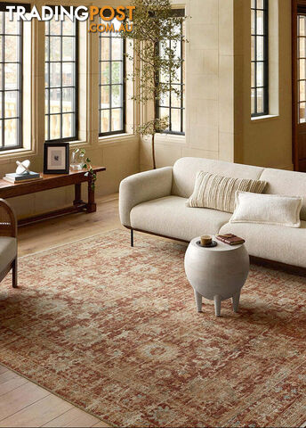 Abbey 03 Brick Rug 370X80CM - HTG-03-BRICK-370X80