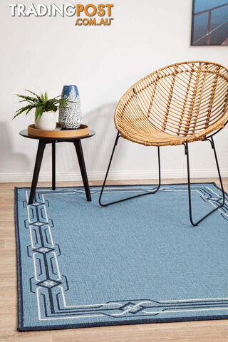Seaside 6666 Blue Rug 320X230CM - SSD-6666-BLU-320X230