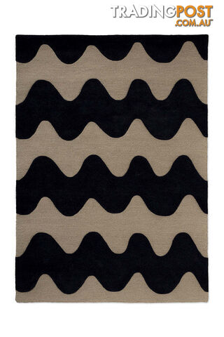 Marimekko Lokki Black 133905 Rug 280X200CM - BC-MKO-133905-280X200