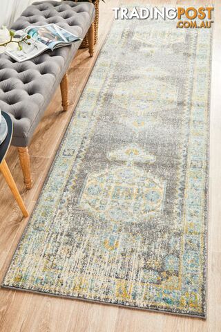 Century 944 Grey Runner Rug 300X80CM - CEN-944-GREY-300X80