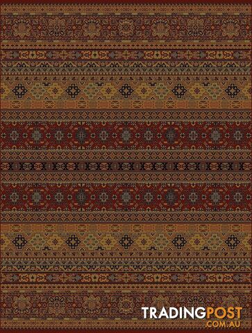 Afghan 135 Red Traditional Rug 300 x 400CM - EAFGHAN135-RED