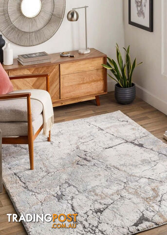 Caesar 444 Stone Rug 290X200CM - MIN-444-STONE-290X200