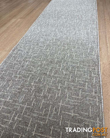 Roma Urban Mocha Cream Hallway Runner 67CM Wide 15M - 0910 Urban 03 Des.803...