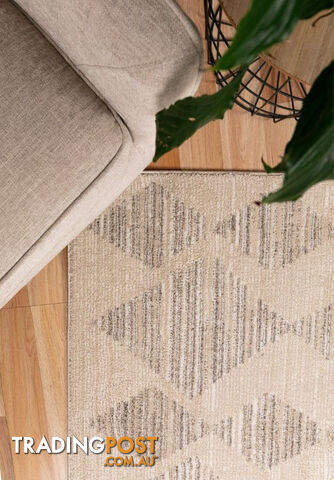 Cozy Ivory Beige Rug 5427 80X400CM - 5427-IVORY-BEIGE-80