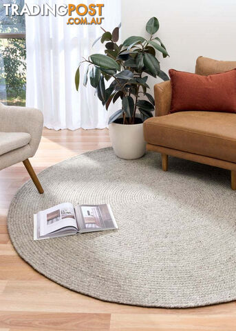 Cara Silver Round Rug 200 Circle - CORACIRC-200-SILVER