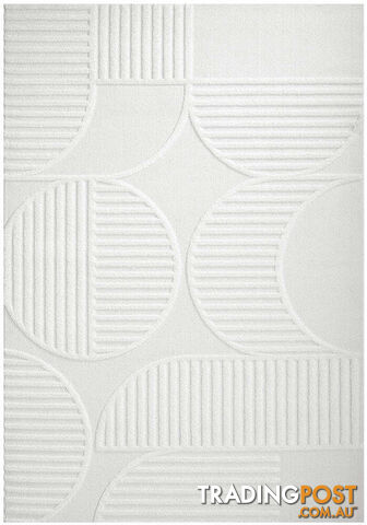 Lotus Leo White Rug 500X80CM  - LOT-LEO-WHITE-500X80