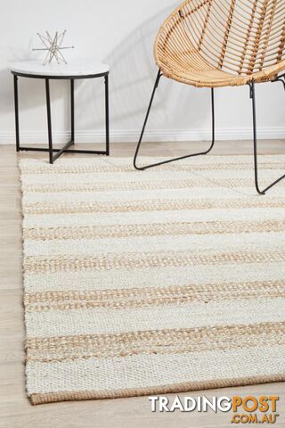 Noosa 555 Natural White Rug 300X80CM - NSA-555-NTWT-300X80