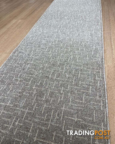Roma Urban Mocha Cream Hallway Runner 67CM Wide 15.5M - 0910 Urban 03 Des.803...
