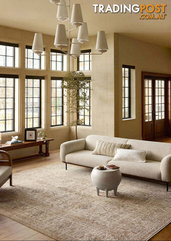 Abbey 04 Ivory Rug 370X80CM - HTG-04-IVORY-370X80