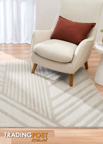 Maze Diagonal Ash 160x230CM - BOZLO766509-ASH