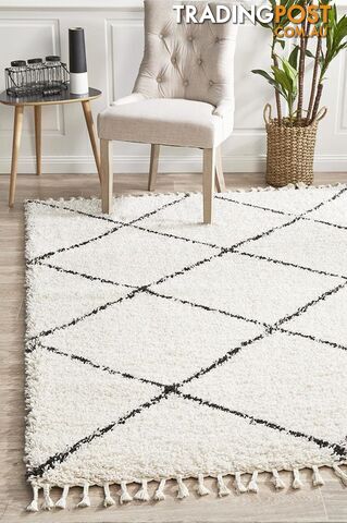 Saffron 22 White Rug 400X300CM - SAF-22-WHT-400X300