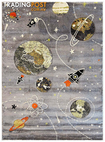 Cotton Candy D359A Space Grey 160x230cm - CC-D359A-Grey-160x230