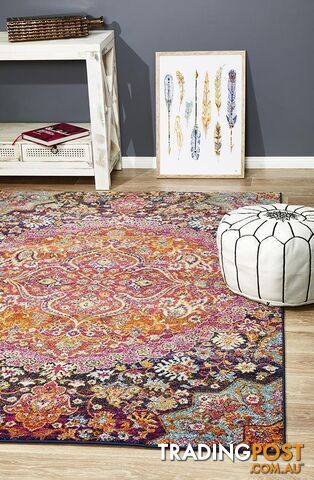 Museum Preston Multi Coloured Rug 290X200CM - MUS-867-MULT-290X200