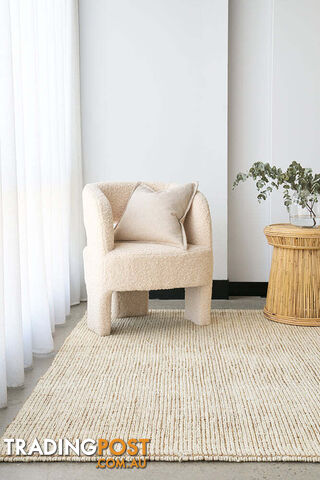 Madras Marlo White Rug 300X80CM - MAD-MARLO-WHT-300X80