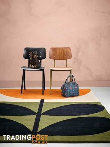 Orla Kiely Stem Black 059803 280X200CM - BC-OK-059803-280X200