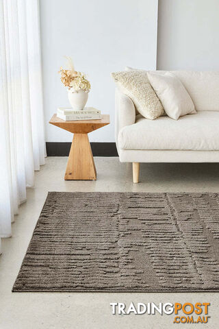 Haven Aliya Mocha Rug 290X200CM - HVN-ALIYA-MOCHA-290X200