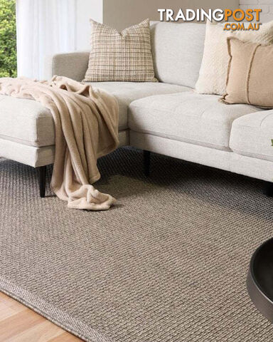 Lara Taupe Grey Non Slip Rug 200x290CM - CSOLARA80089-TAUPE-GREY
