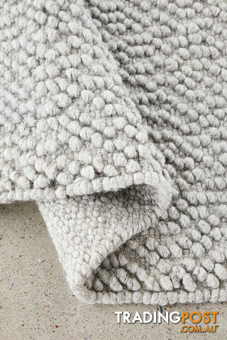 Boucle Grey Rug 320X230CM - BOUCLE-GREY-320X230