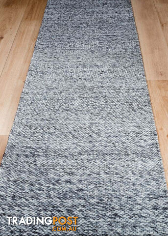 Lani Dark Grey Hallway Runner 80CM Wide 18M - Park Lane Dark Grey 80cm Runner