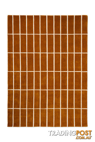 Marimekko Tiiliskivi Brown 132905 Rug 350X250CM - BC-MKO-132905-350X250