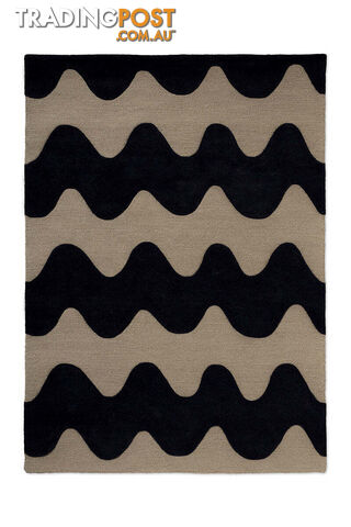 Marimekko Lokki Black 133905 Rug 300X80CM - BC-MKO-133905-300X80