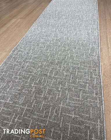 Roma Urban Mocha Cream Hallway Runner 67CM Wide 7.5M - 0910 Urban 03 Des.803...