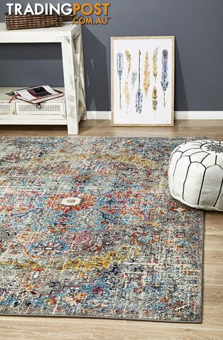 Museum Huxley Multi Coloured Rug 400X80CM - MUS-863-MULT-400X80