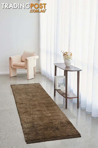 Diva Bear Brown Runner Rug 300X80CM - CLO-KIN-BEAR-300X80
